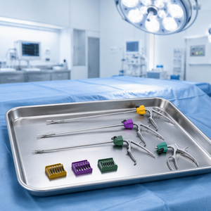 Professional Complete Laparoscopie instruments Stainless Steel Forceps Manual Surgical Instruments Kit