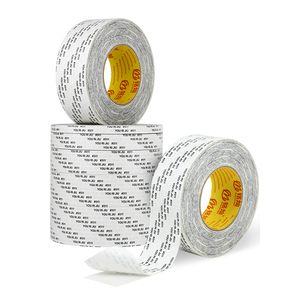 High Temperature Heat Resistant Heavy Duty Low Noise Solvent-Based Pressure Sensitive Adhesive Double Sided Tissue Tape