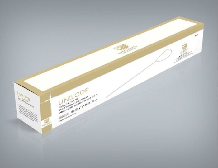 UNILOOP Catgut Chromic Pre-tied Loop Suture