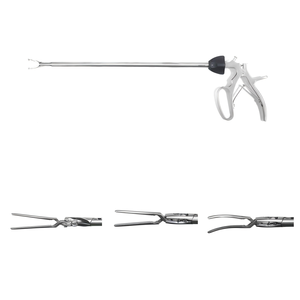 Reusable Laparoscopic Bulldog Clips Applicator Titanium Surgical Clip Applier