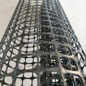 Black Biaxial Polypropylene Mesh Grid
