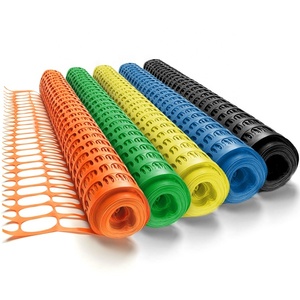 100GSM Orange Safety Tensile Plastic Mesh